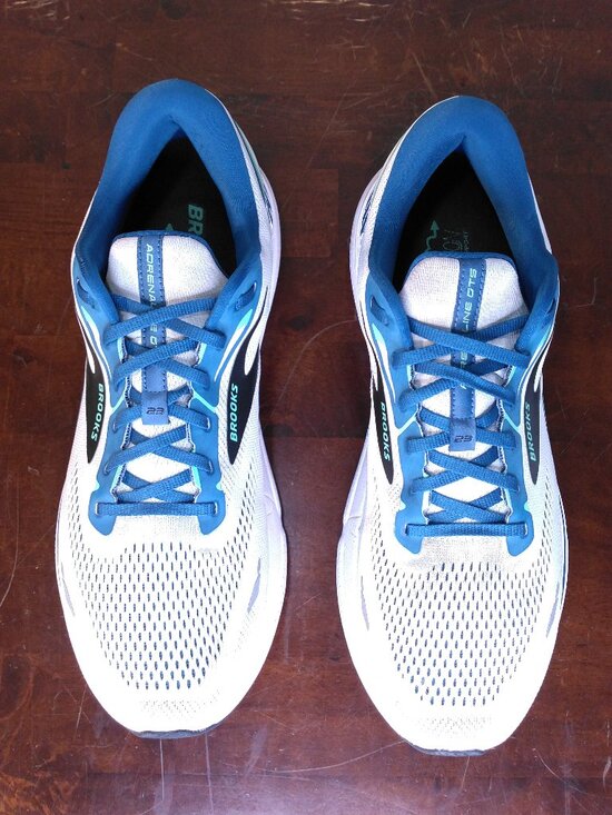BROOKS Adrenaline GTS Shoes Mens SIZE 15 1103911D427 BLUE Gray COOL GREY White main image 5